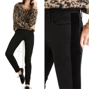Madewell 9" High Rise Skinny Black Jeans 29